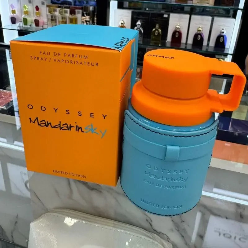 Armaf Odyssey Mandarin Sky EDP 100ml (3.4 fl oz), Citrus Woody Fragrance for Men, Limited Edition