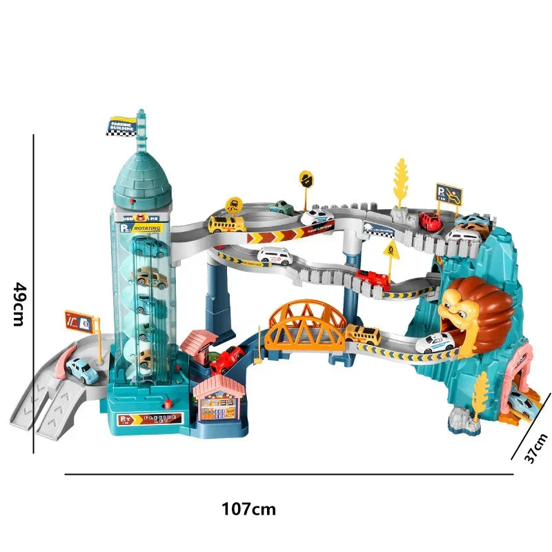 KBDFA Lion Theme Car Track