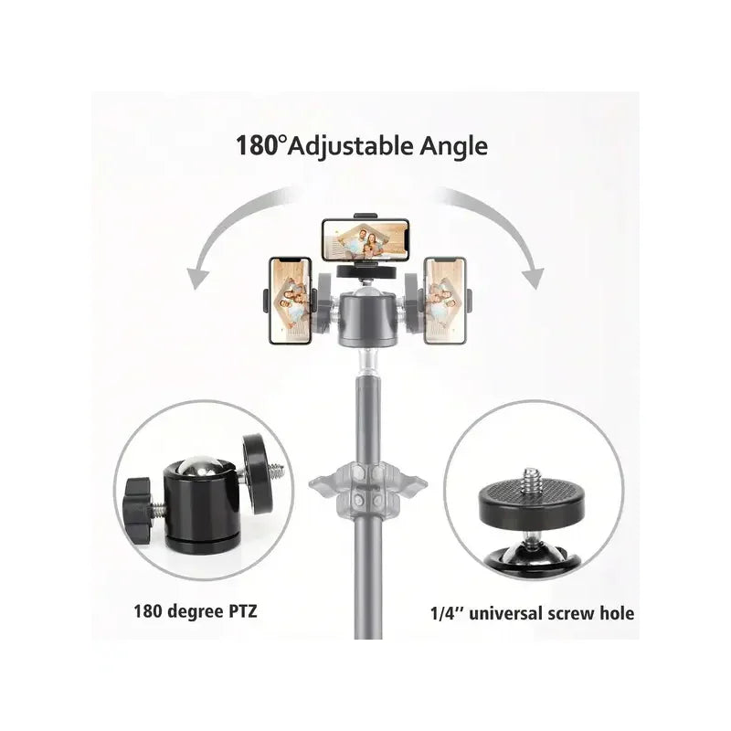 Mobile phone live support photo tripod multi-functional video recording selfie landing tripod