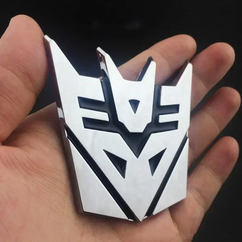 3D Metal Car Rear Boot Trunk Side Fender Emblem Badge Sticker Decals For Universal Car Styling Accessories