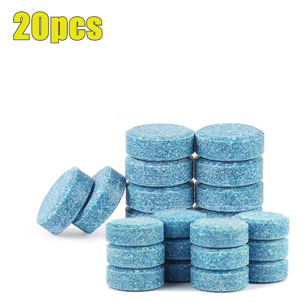 Car Windshield Cleaner Car Effervescent Tablet Glass Water Solid Cleaner Universal Automobile Accessories Spray Cleaner