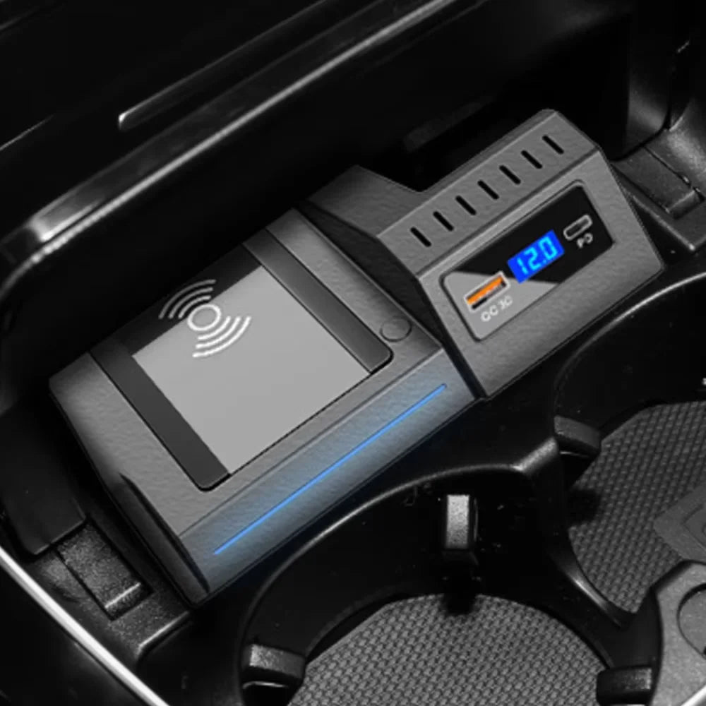 Car Wireless Charger For Mercedes Benz W205 X253 C43 C63 GL C43 Phone Holder TYPE-C Fast Charging Car Interior Tuning
