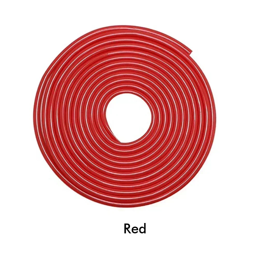 5M Auto Door Sealing Strips Transparent Anti-collision Protection PVC Strip Car Door Protector Edge Scratch for Cars Accessories