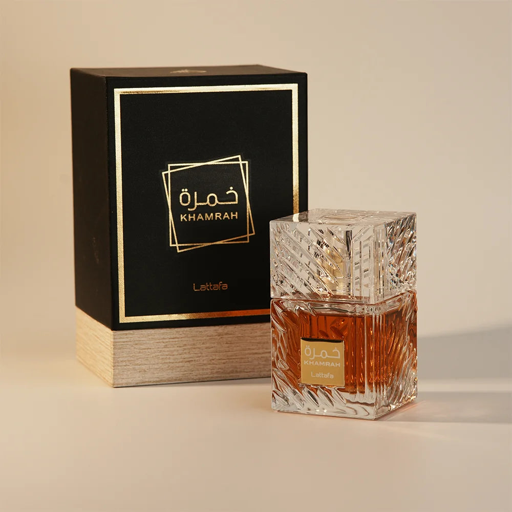 Khamrah - Vanilla, Warm Spicy, Amber, Cinnamon - Eau de Parfum Long-Lasting Fragrance for Unisex, 3.40 Ounce / 100 ml