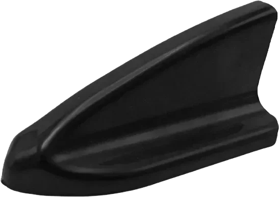 6/1 PCS UV-protected & weatherproof 6pcs Black Car EVO-Style PP Roof Shark Fins Spoiler Wing Kit Vortex Generator