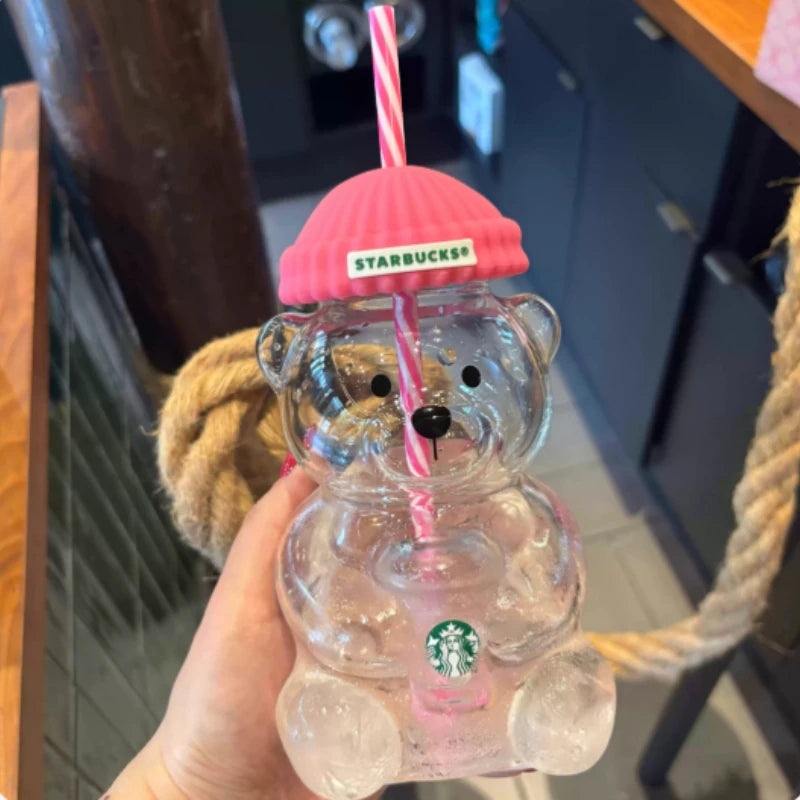 Starbucks Korea Official Limited 591ml Clear Bear Cup
