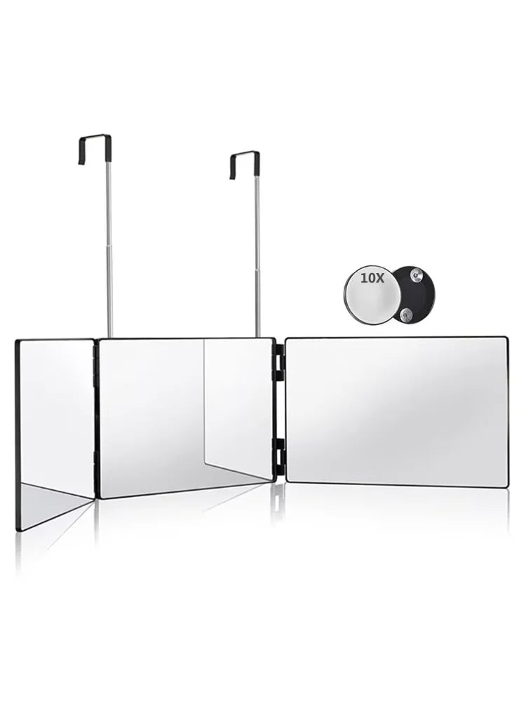 Portable 360° Trifold Makeup Mirror