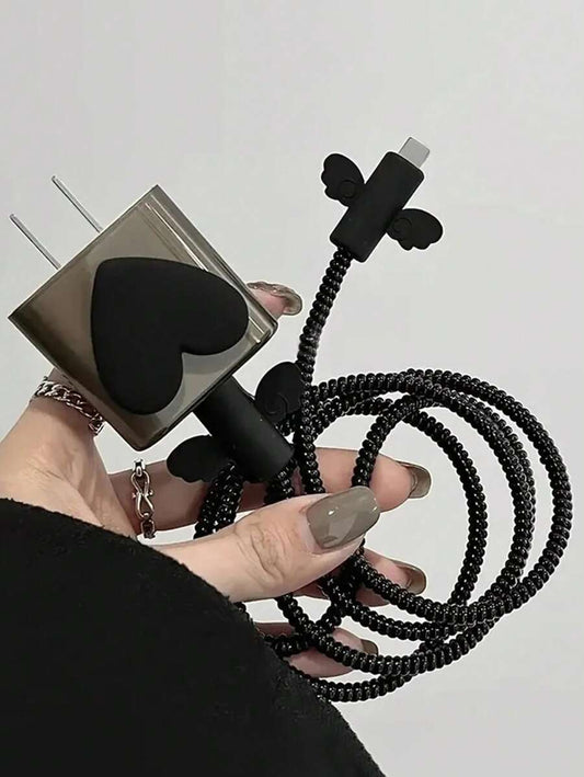 Cartoon Heart 1.5m Cable Winder