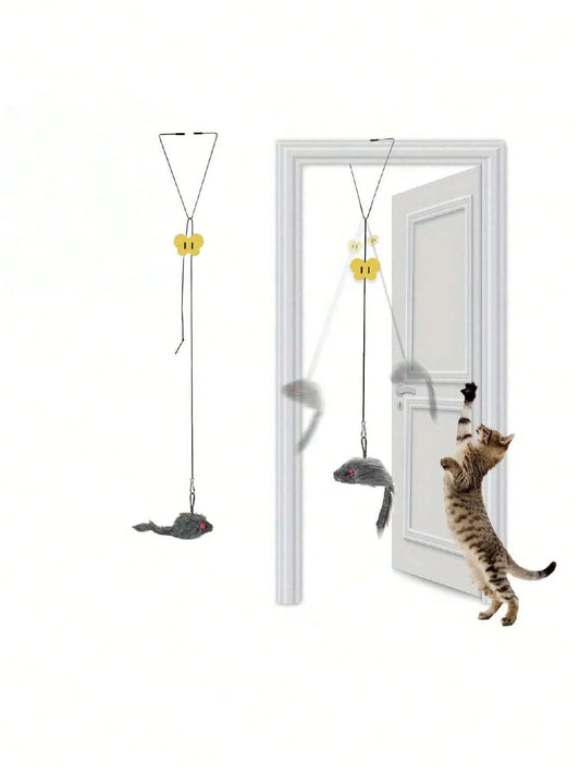 Adjustable Hanging Cat Teaser Toy
