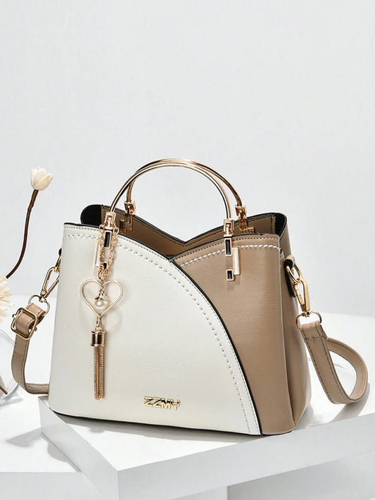 Colorful Heart-Shaped Crossbody Bag