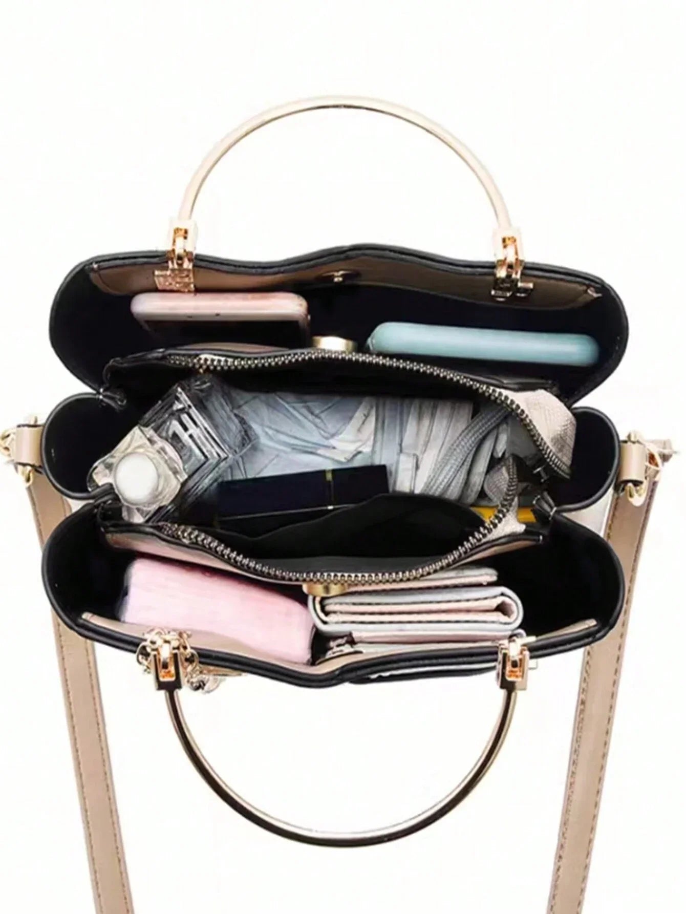 Colorful Heart-Shaped Crossbody Bag