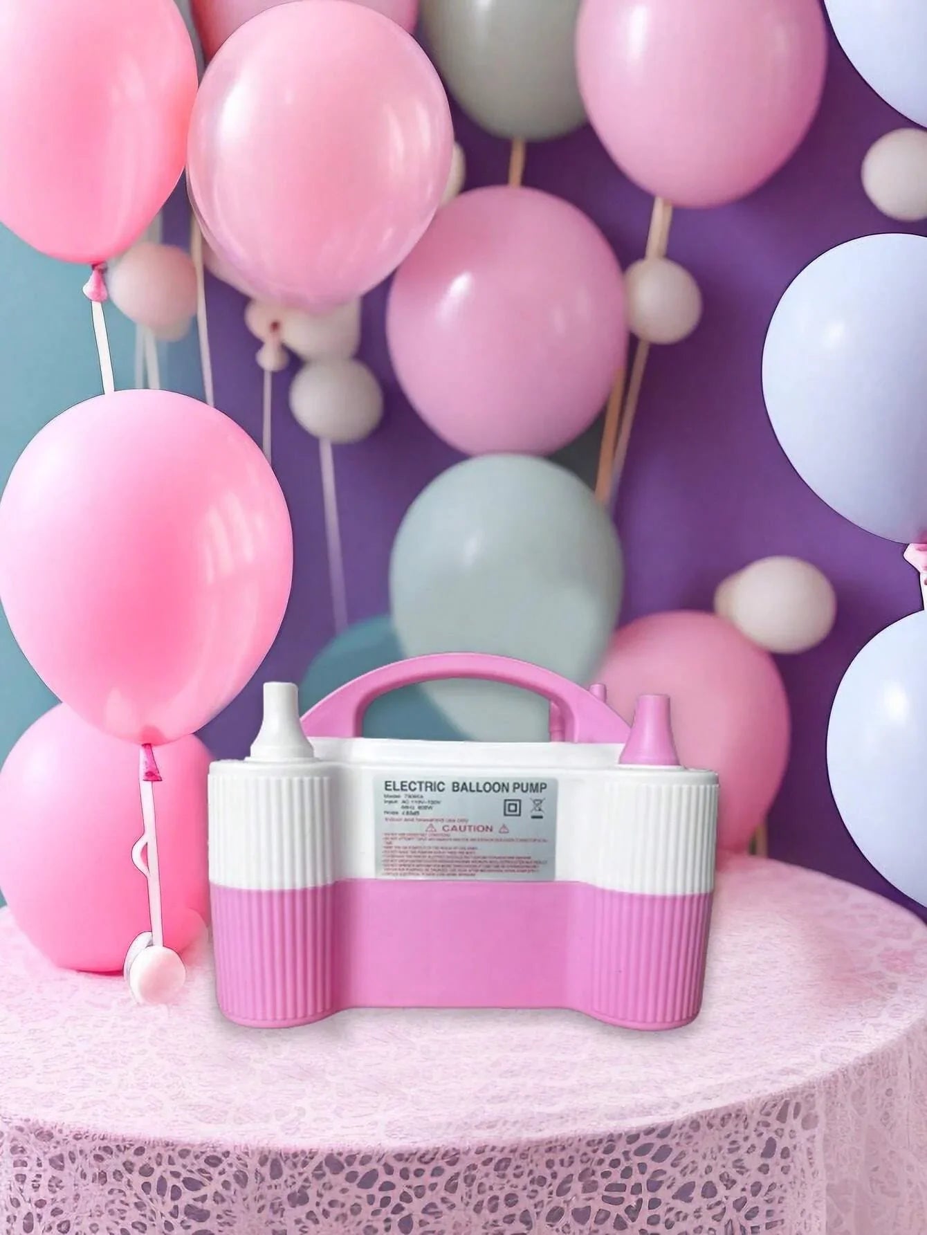 Electric Dual Nozzle Balloon Pump