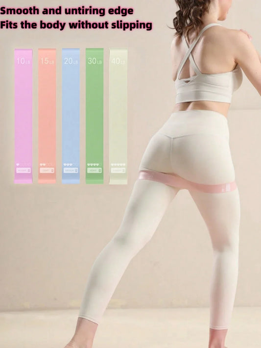 5pcs Yoga Resistance Bands