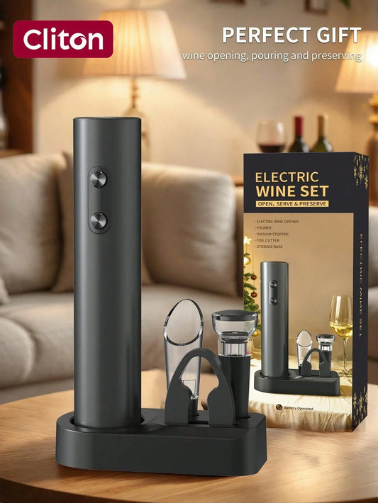 CLITON Electric Wine Opener Set