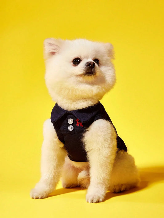 PETSIN Embroidered Polo Pet Shirt