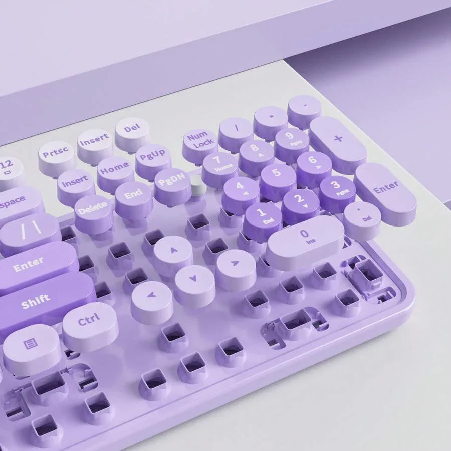 Wireless Keyboard And Mouse Set, Cute Keyboard And Mouse Combo