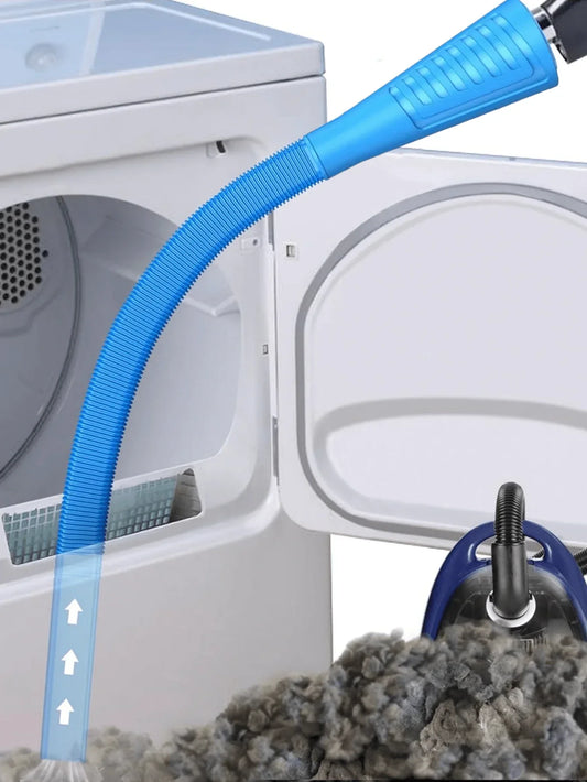 Flexible Dryer Lint Vacuum Attachment