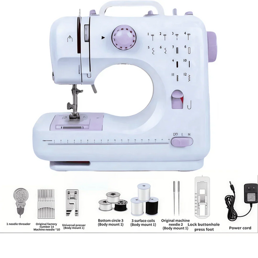 Mini 12-Needle Sewing Machine