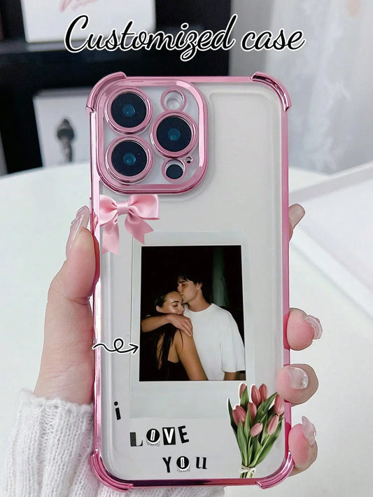 Personalized Couple Hug Phone Case