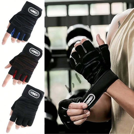 Half Finger Dumbbell Gym Gloves