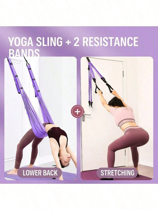Dance Yoga Stretching Strap With Door Anchor