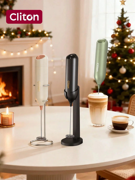 CLITON Handheld Electric Milk Frother