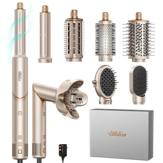 UKLISS Upgraded 8/7-In-1 Multifunctional Hair Styling Set