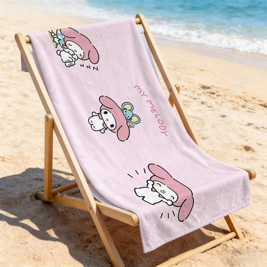 MINISO Quick-Drying My Melody Beach Towel