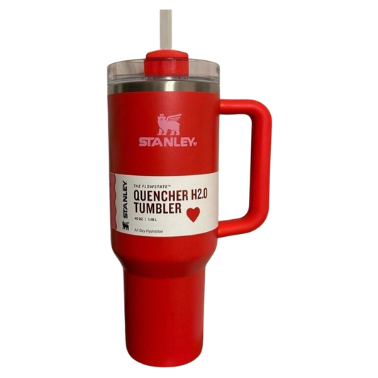 Stanley Lava Red Quencher 40oz Tumbler