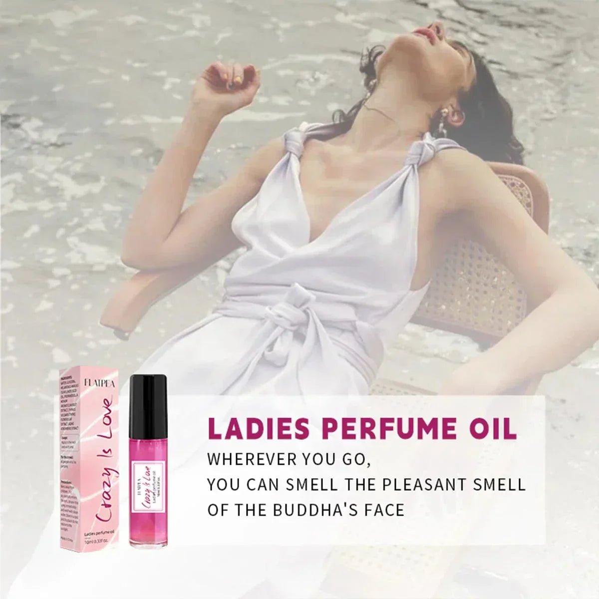 Flatpea Fruity Floral Pink Perfume for Woman 1pc