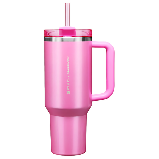 Starbucks Stanley Pink Quencher 40oz