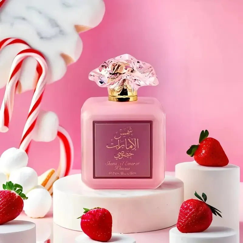 PINK BLUSH PERFUME Pink Mist Sweet Fragrance, Cotton Candy Cream and Vanilla Weave a Middle Eastern Romantic Girl Feeling