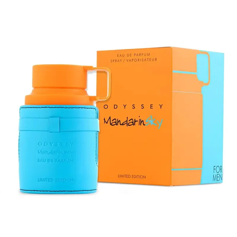 Armaf Odyssey Mandarin Sky EDP 100ml (3.4 fl oz), Citrus Woody Fragrance for Men, Limited Edition
