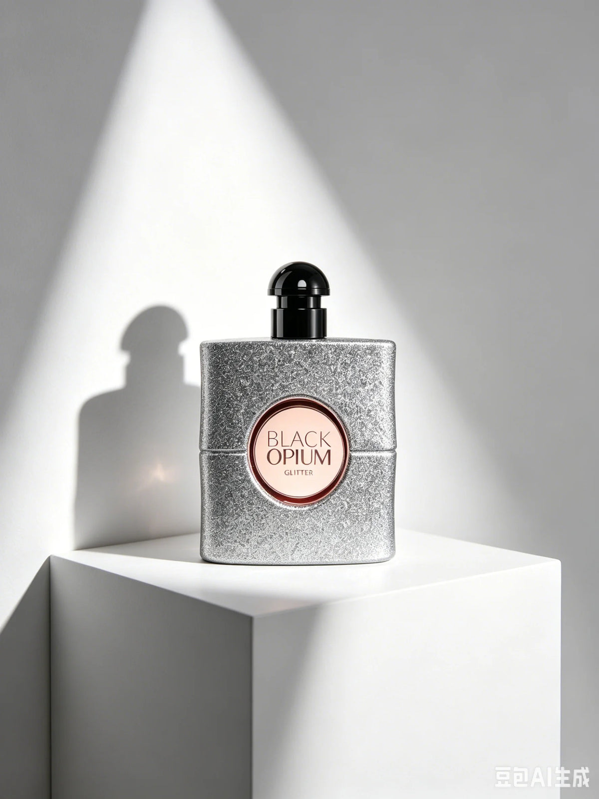 Black Opium Glitter Eau de Parfum for Women 3.0 FL.OZ Long Lasting Warm Coffee Vanilla Floral Fragrance Luxury Glitter Bottle Feminine Perfume with Gift Box for Date Night Daily Wear Gift for Her