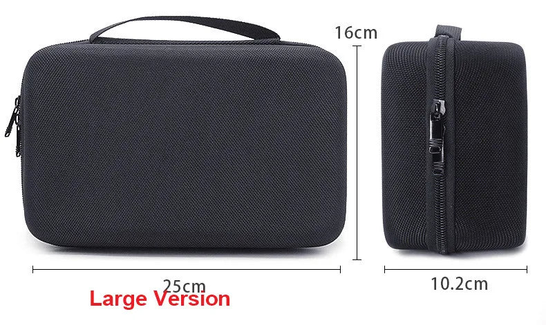 EVA Hard Storage Pouch Hard Protective Travel Organizer Shockproof Electric Car Power Handheld Waterproof Black Protection Bag
