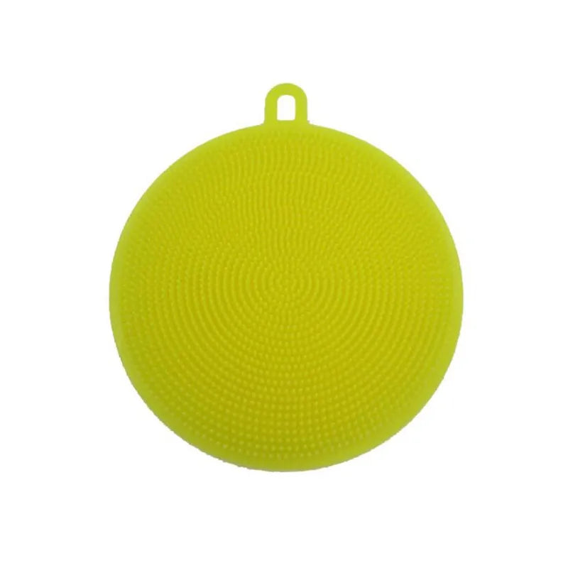 1Pcs Silicone Dish Bowl Scrubber Dirt Cleaning Kitchen Towel For Non-Stick Oil Cleaning Washing Tool Kitchen Cleaning Brush