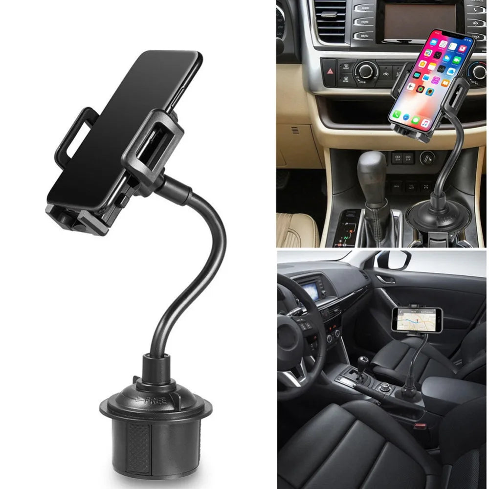 Universal Car Telephone Stand, Cup Holder, Drink Bottle Mount, Smartphone Support, Mobile Phone Accessories, This Is One Holder