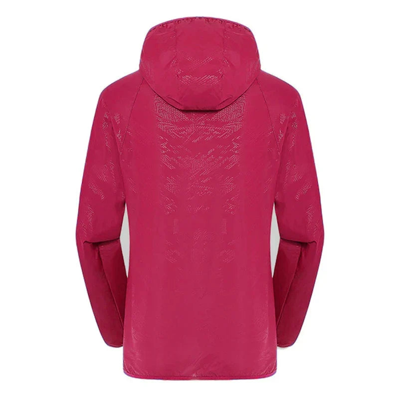 LNGXO Unisex Waterproof Windbreaker