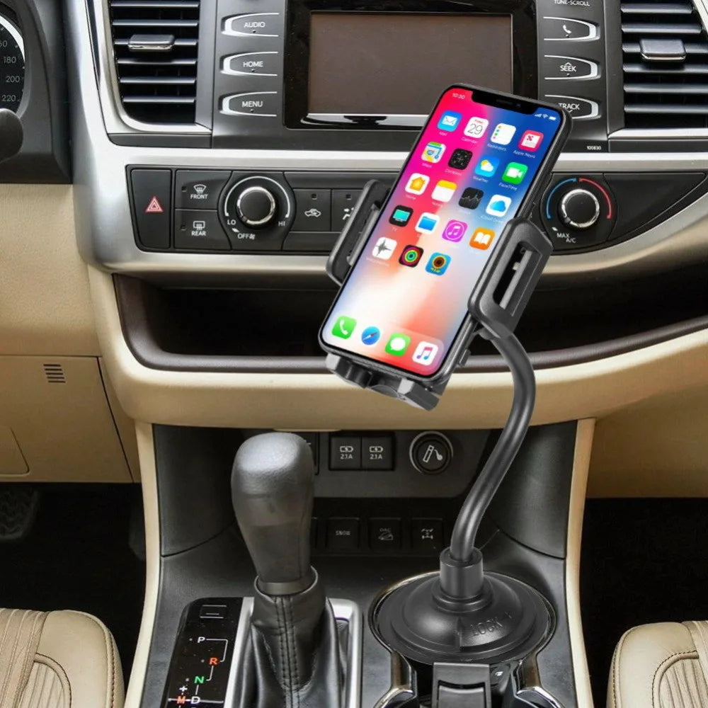 Universal Car Telephone Stand, Cup Holder, Drink Bottle Mount, Smartphone Support, Mobile Phone Accessories, This Is One Holder