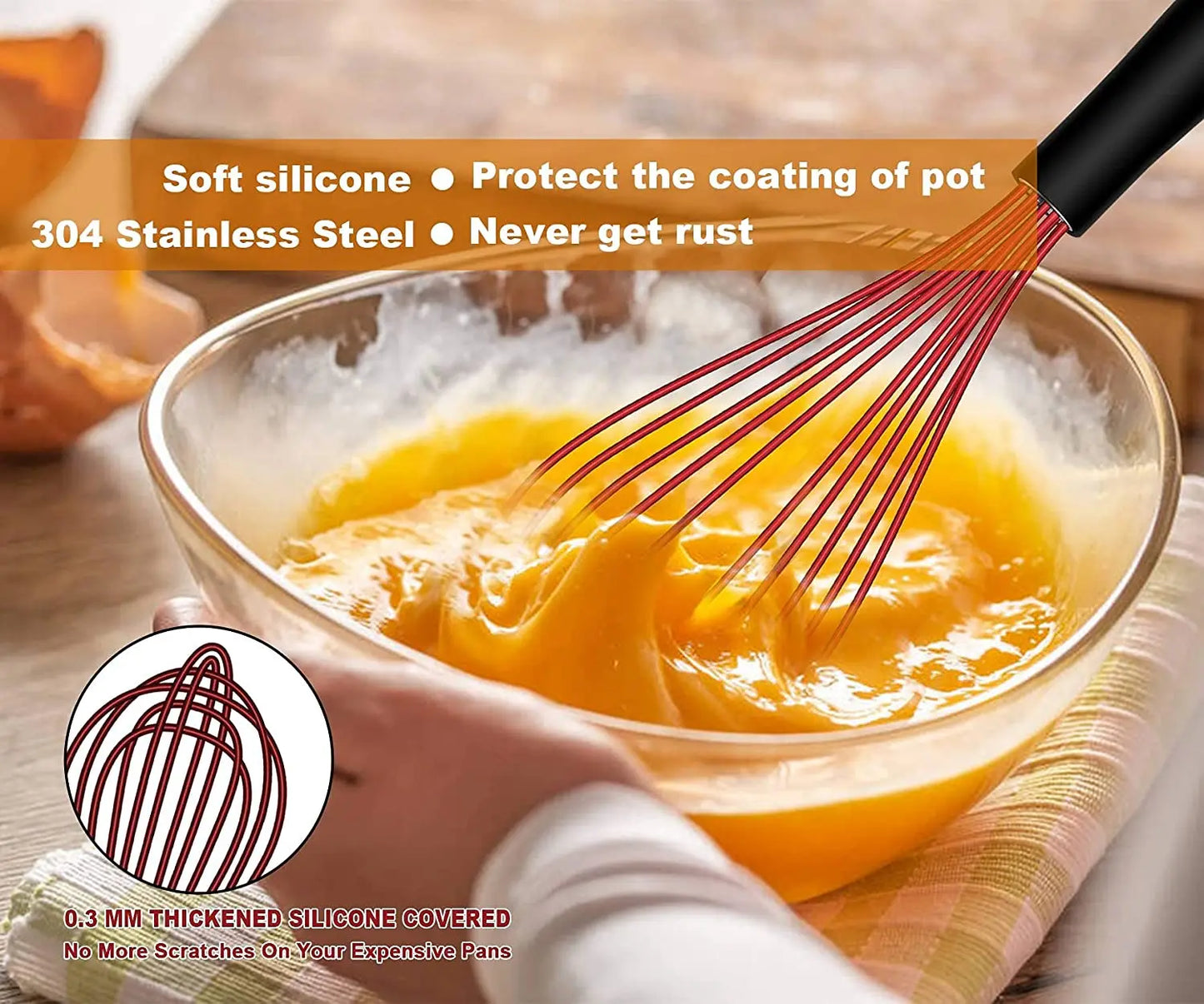 Stainless Steel Balloon Egg Whisk