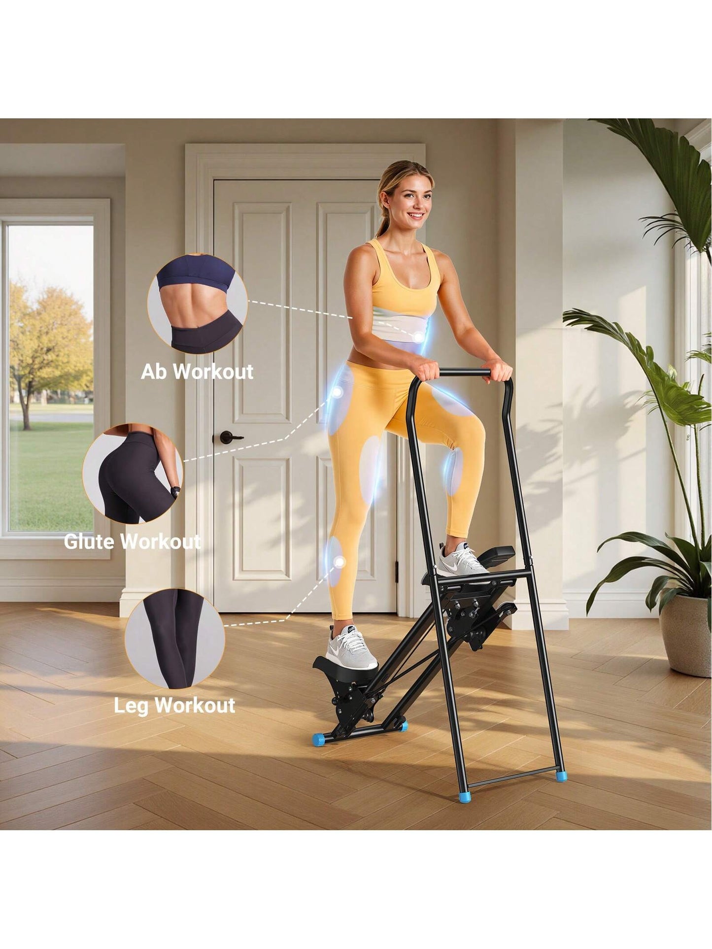 MERACH Adjustable Stair Climber