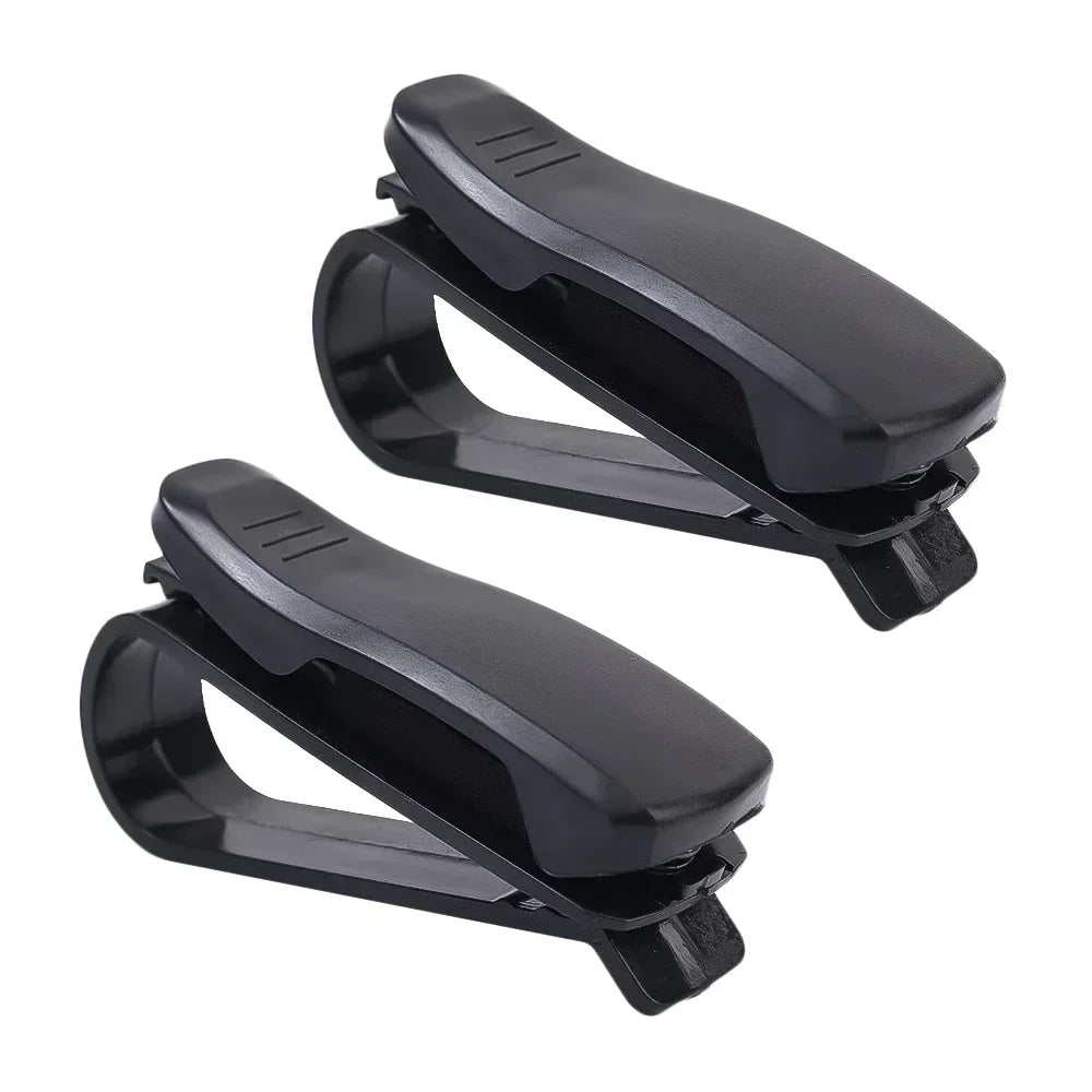 Universal Car Auto Sun Visor Glasses Box Sunglasses Clip Card Ticket Holder Fastener Pen Case Eyeglasses Clips Accessories