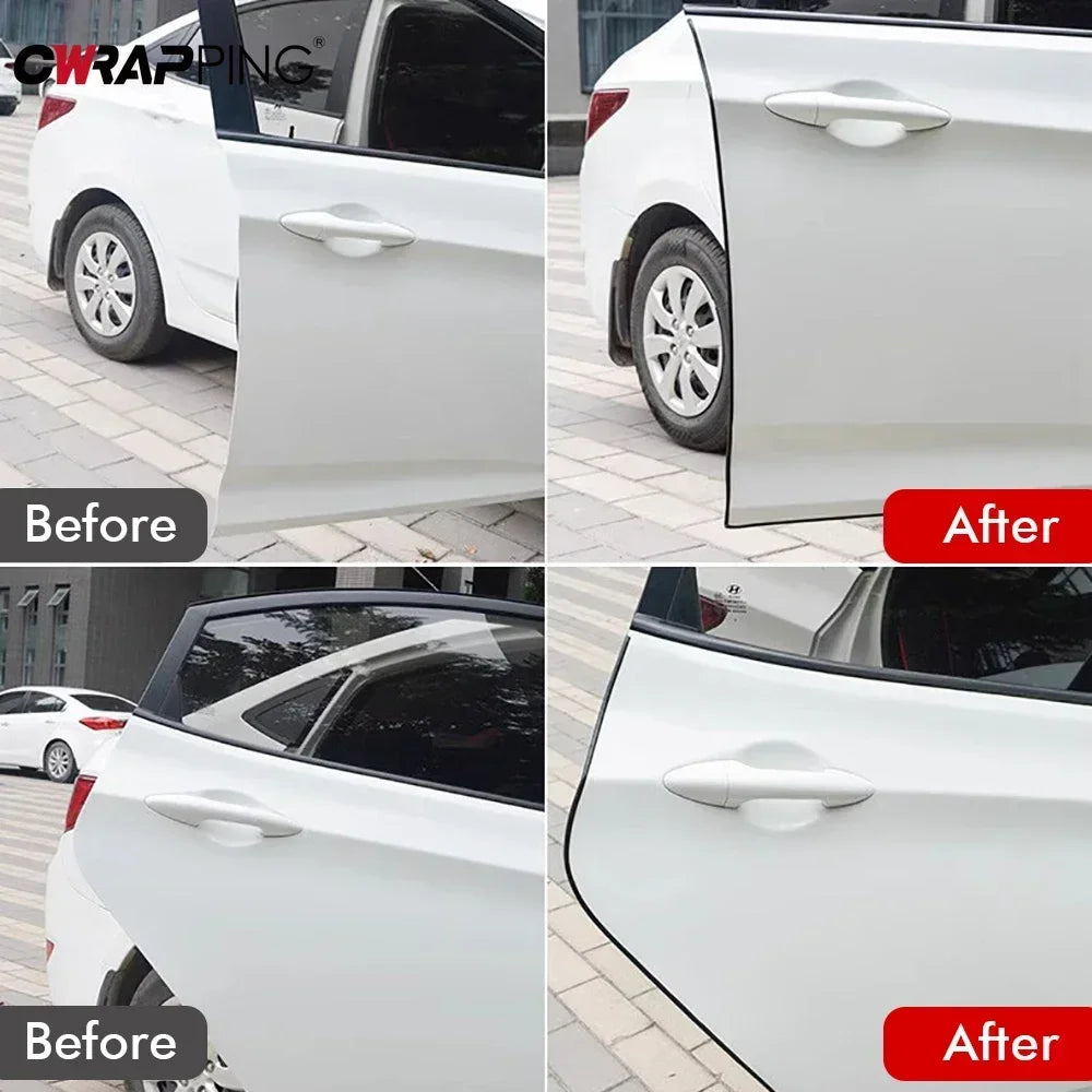 5M Auto Door Sealing Strips Transparent Anti-collision Protection PVC Strip Car Door Protector Edge Scratch for Cars Accessories