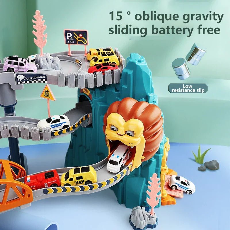 KBDFA Lion Theme Car Track