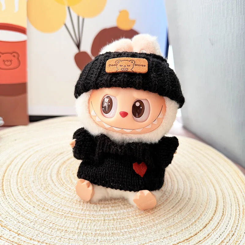 Labubu Baby Sweater Dress Set