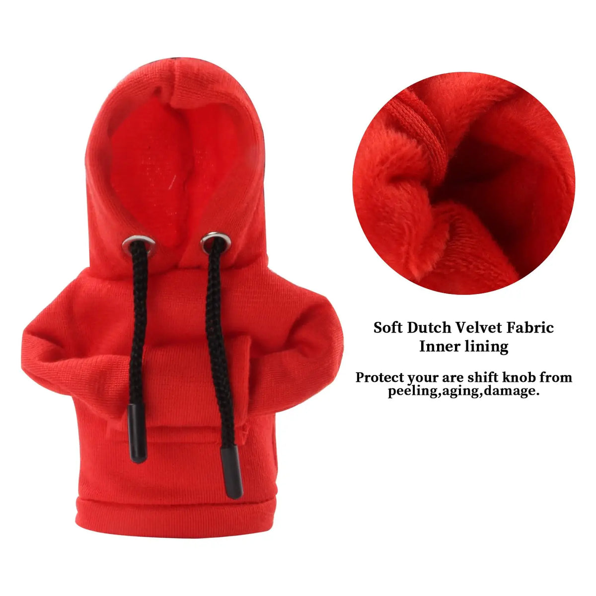 Car Gear Lever Cover Lever Small Hoodie Hoodie Creative Shift Lever Hoodie Gear Lever Handle Cover Lever Clothing Cover Car