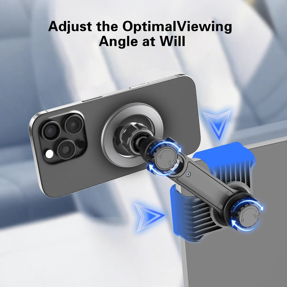 Phone Holder for  Model 3 and Y Accessories Magnetic Car Mount  Strongest Magnet Power Compatible with all phone