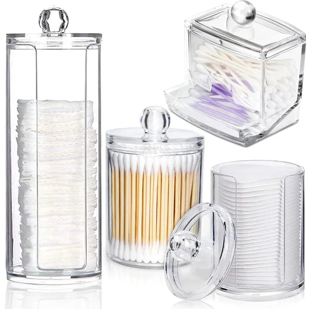 Cotton Swab Storage Organizer