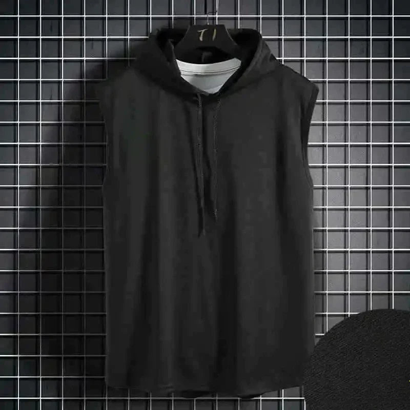 Men’s Sleeveless Tie Collar Vest