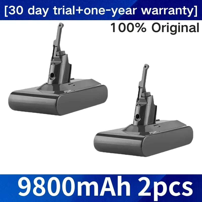 2025New for Dyson V8 21.6V 12800mAh Replacement Battery for Dyson V8 Absolute Cord-Free Vacuum Handheld Vacuum Cleaner Batte
